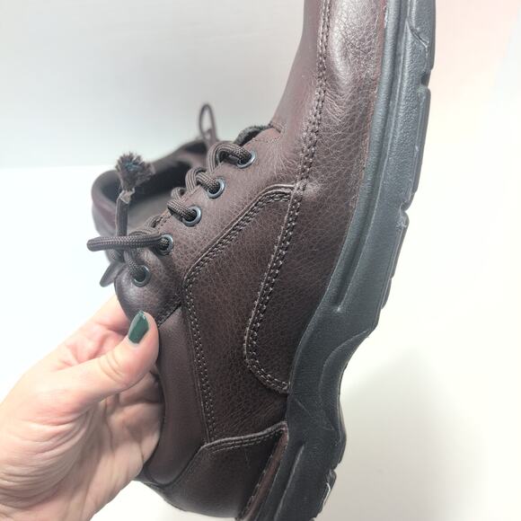 Rockport Ridgefield Eureka Laceup K71201Business Casual Shoes Men\'s 10 Brown main image 7